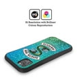 thumbnail image 2 of Head Case Designs Officially Licensed Riverdale South Side Serpents Glitter Print Logo Hybrid Case Compatible with Apple iPhone 13, 2 of 7