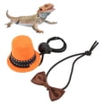 thumbnail image 1 of Adjustable Reptile Hat and Bowtie for Lizards, Hamsters Premium Material, Lovetiful Design, High Applicability  Perfect for Celebrations, Role Playing, 1 of 7