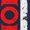 Navy, variant on Warrior USA Flag Blood Cancer Awareness Month Red Ribbon TShirt