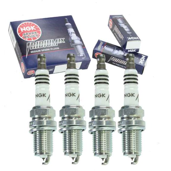 4 pc NGK Iridium IX Spark Plugs compatible with Isuzu Amigo 2.2L L4 1998-2000
