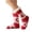 Red, variant on VerPetridure Christmas Ankle Socks for Women Clearance Women Winter Thick Slipper Socks with Grippers Non Slip Christmas Warm Fuzzy Socks