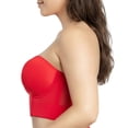 thumbnail image 3 of Parfait Shea Full Bust Longline Strapless Bra, Racing Red, 32G, 3 of 5