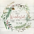 thumbnail image 2 of Robinson, Carol 12x12 Gold Ornate Wood Framed with Double Matting Museum Art Print Titled - Time of the Year, 2 of 4