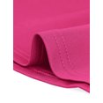 thumbnail image 5 of INSPIRE CHIC Women's Skirts Pleated Overall Gothic Elastic High Waist A-Line Kawaii Suspender Skirt XL Rose Red, 5 of 6
