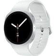 thumbnail image 1 of Restored Samsung Galaxy Watch8 44mm Bluetooth Smartwatch Silver AMOLED Display Wear OS Fitness and Health Tracker - Refurbished Good, 1 of 7