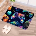 thumbnail image 5 of Game Controller Polyester Indoor/Door/Bath Rugs: Non-Slip, Machine Washable Mats, 5 of 6