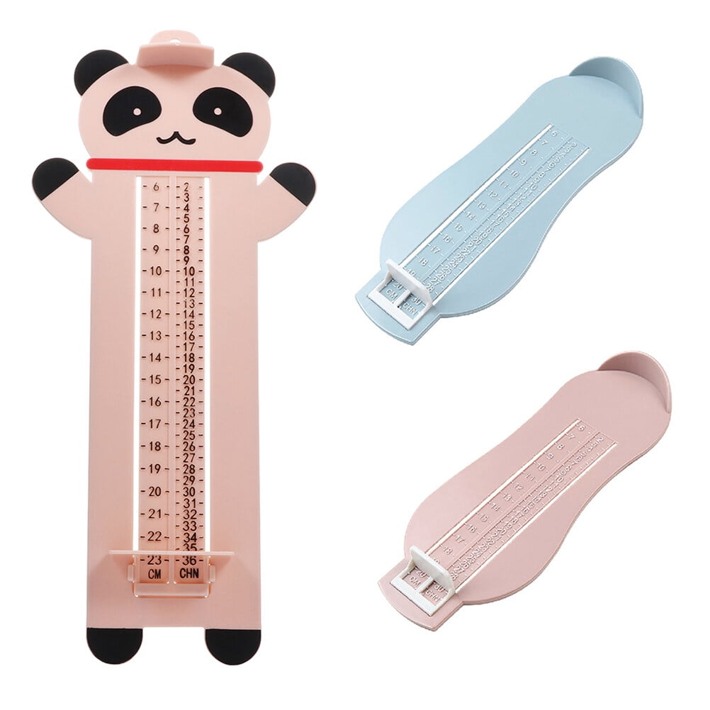 Medidor de medida de pie para niño, Regla de medición de tamaño de