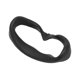 thumbnail image 5 of Funda facial de silicona VR, impermeable, lavable, suave, cojín facial VR para gafas PICO 4 VR, color negro, 5 of 5