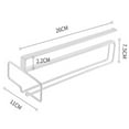 thumbnail image 2 of pdqouc Clearance Wine Glass Holder Stemware Rack Under Cabinet 304 Stainless Steel Hanger Storage Shelf Under Cabinet Wine Glass Rack Stemware Holder Glass Storage Hanger Organizer for Kitchen and Bar, 2 of 8