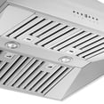 thumbnail image 5 of Forno Orvieto 30-Inch Wall Mount Range Hood, LED Lighting, Heavy Duty, Stainless Steel, 5 of 5