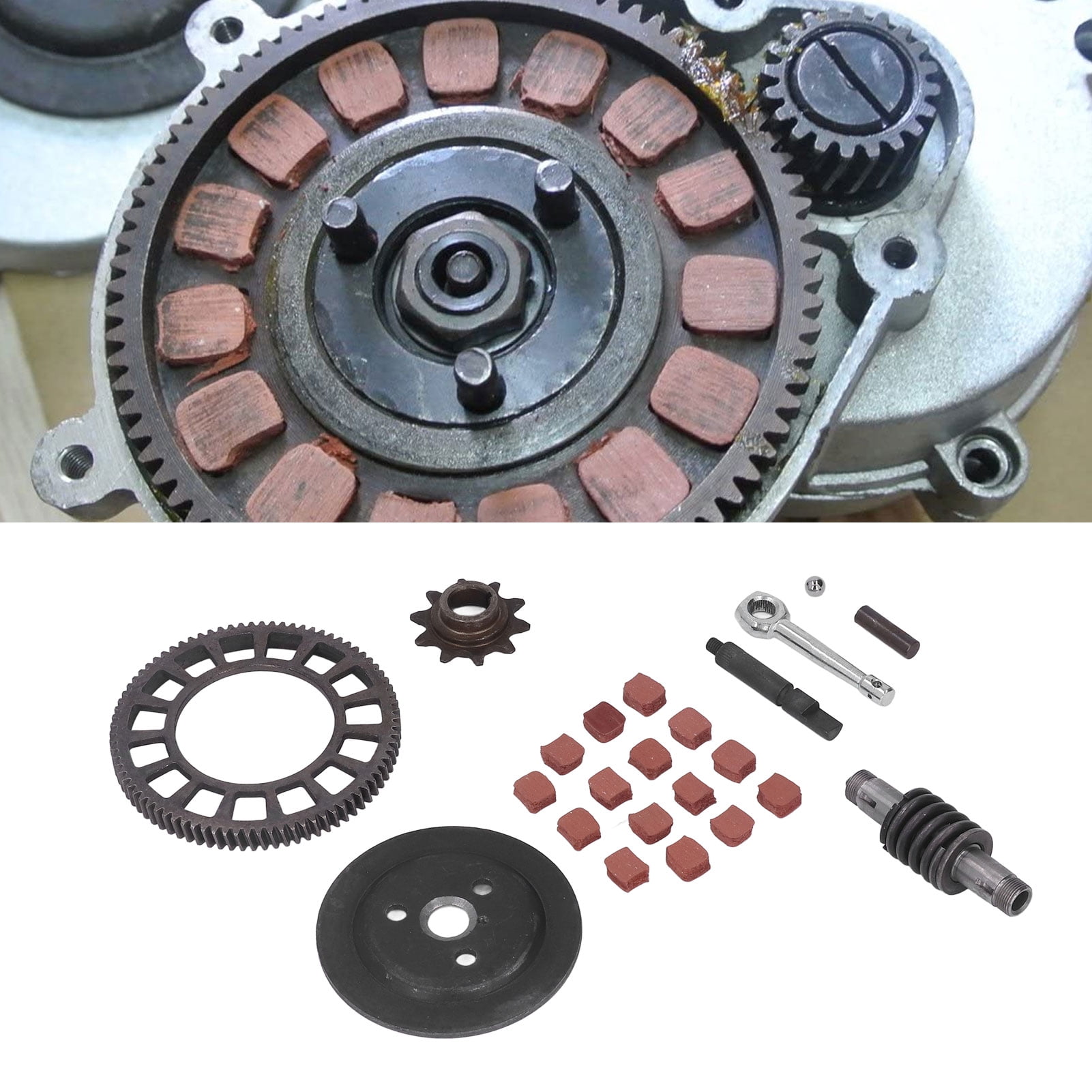 Shaft Drive Chain Kit, Shaft Gear Kit Metal Alloy Drive Chain