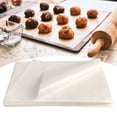 thumbnail image 3 of Estera de papel para hornear, 500 piezas de papel para hornear de grado alimenticio para barbacoa, papel antiadherente para hornear, artesanía superior, 3 of 8