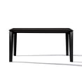 thumbnail image 3 of Wenge in Ash Veneer MDF Wood 6-Person Rectangle Dining Table with Rubberwood Legs, 3 of 10