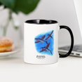 thumbnail image 4 of CafePress - Bandwing Flying Fish Mug - 11 oz Ceramic Mug - Novelty Coffee Tea Cup, 4 of 6
