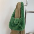 thumbnail image 1 of Bolso Mujer Piel Sintética Tote Casual Axila Otoño Invierno Suave Satchel Verde, 1 of 8