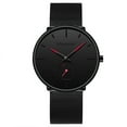 thumbnail image 1 of Sleek Minimalist Fashion With Mesh Band Dial Mens Quartz Watch Gift Watch, 1 of 8
