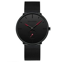 Jewelry VerPetridure Sleek Minimalist With Mesh Band Dial Men's Quartz Watch Gift Watch