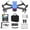 Blue, variant on 15 Year Old Boy Gift, Drone with Daul 4K HD FPV Camera Remote Control Toys Gifts for Boys Girls with Altitude Hold Headless Mode Start Speed Adjustment, Blue, One Size
