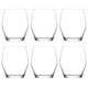 thumbnail image 2 of Juego 6 Vasos Ella Diseño Moderno Vidrio Cristal 370 ml Para Cocina, Banquetes, Fiestas, 2 of 5