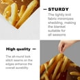 thumbnail image 4 of French Fry Blanket for Women Adults, Flannel French Fry Blankets Gifts, French Fry Throw Blanket for Sofa Bed Living Room Soft Warm Cozy French Fry Decor 50" x 60", 4 of 6