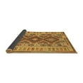 thumbnail image 2 of Ahgly Company Indoor Rectangle Abstract Brown Contemporary Area Rugs, 6' x 9', 2 of 4