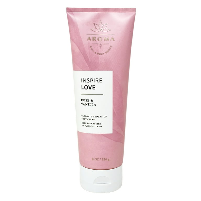 Bath and Body Works Aroma Inspire Love Rose & Vanilla Deluxe Gift