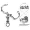 thumbnail image 3 of ABCISI Bull Nose Ring, 4.7x2.8 Inch Stainless Steel Spring Cow Nose Clamp Clip, Traction Cow Nose Ring for Farm Animals Equipment Accessory,  Farmer & Vet Essential, 3 of 7