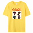thumbnail image 3 of Rock Print T-Shirts Music Band Gorillazs Punk 90s Casual Fashion New Men Short Sleeve Plus Size Pure Cotton T-Shirt Unisex, 3 of 10