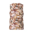 thumbnail image 2 of Rocae Colorful Seashells for Men's Basketball Jersey Lightweight and Breathable Athletic Tank Top,Quick-Drying Sports Jersey Small, 2 of 9