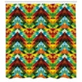 thumbnail image 3 of Ambesonne Colorful Shower Curtain, Abstract Optic Pattern, 69"Wx75"L, Multicolor, 3 of 3