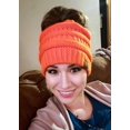 thumbnail image 5 of HSHDLDF Ponytail Messy Bun BeanieTail Women's Beanie Solid Ribbed Hat Cap, 5 of 5