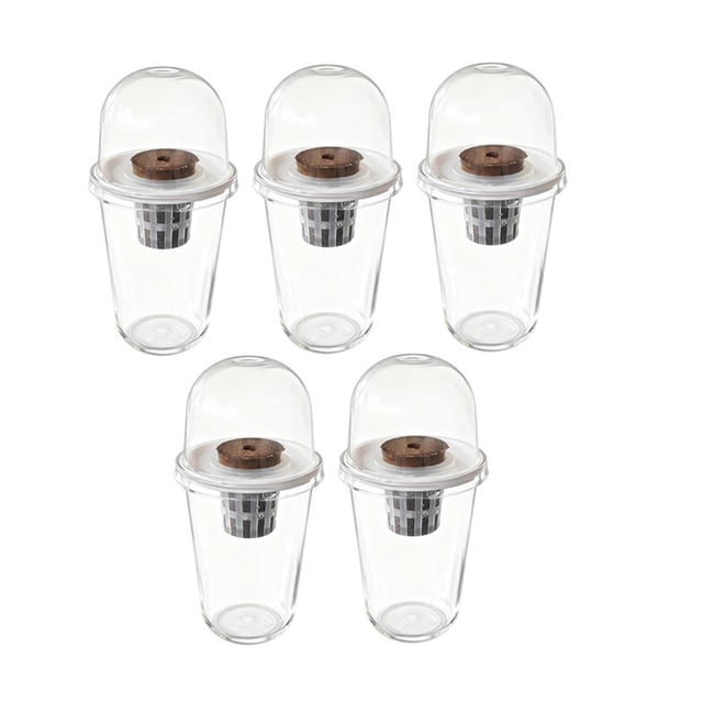 Visible Seedling Cups – Hydroponic Plant Germination Pots, Durable & Reusable (1-5pc)