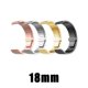 thumbnail image 2 of 【18mm】 Correa de metal de acero inoxidable con durabilidad superior y elegante Compatible con Smartwatch, 2 of 3