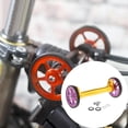 thumbnail image 1 of Bicicleta Plegable Easy Rueda de Extensión Modificación de Estacionamiento Transporte Refit Component Parte con Ruedas para Morado dorado Soledad Ruedas fáciles de bicicleta, 1 of 10