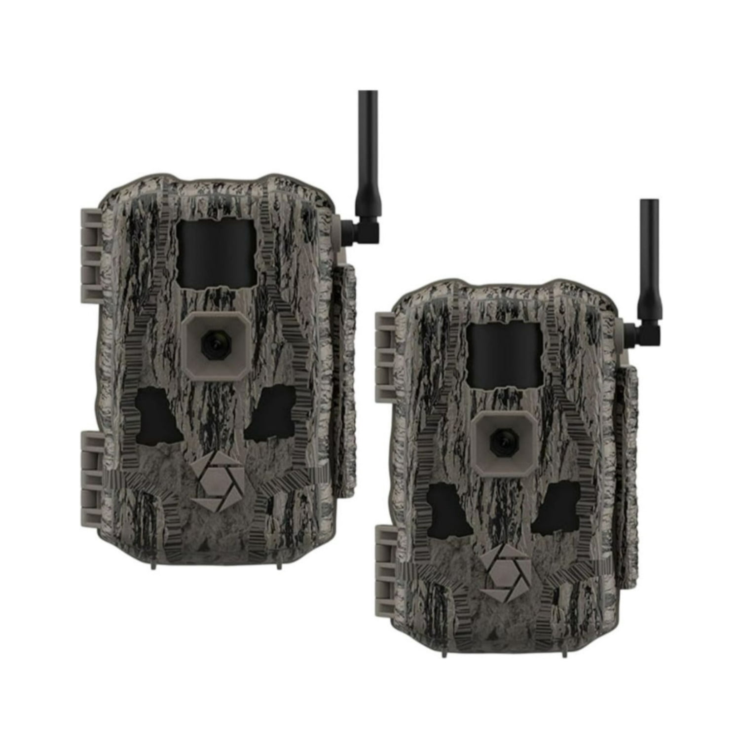 Stealth Cam Fusion MAX 2.0 36MP Cellular Wireless Trail Camera (2-Pack) Bundle with 32 GB Memory Card and Card Reader