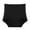 Black, variant on Diufon Women High Waisted Underwear Plus Size Cotton Full Coverage Belly Hide Panties Breathable Soft Stretch Briefs