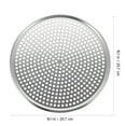 thumbnail image 2 of Cookies Pizza Pans 10.1 Inch Bakeware Baking with Holes Making Tray Biscuit Aluminum Alloy, 2 of 8