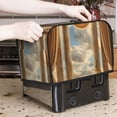 thumbnail image 7 of Vsdgher Golden Drapes Pillars Clouds 2 Slice Toaster Cover, Appliance Covers Toaster Cover Fits for Most Standard 2 slice Toasters, 7 of 7