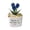 Blue, variant on Personalized Glass Tulip Gift For Mom Grandma, Handcrafted Floral Glass Flower Birthday, For Mothers Custo Plant Potted Day
