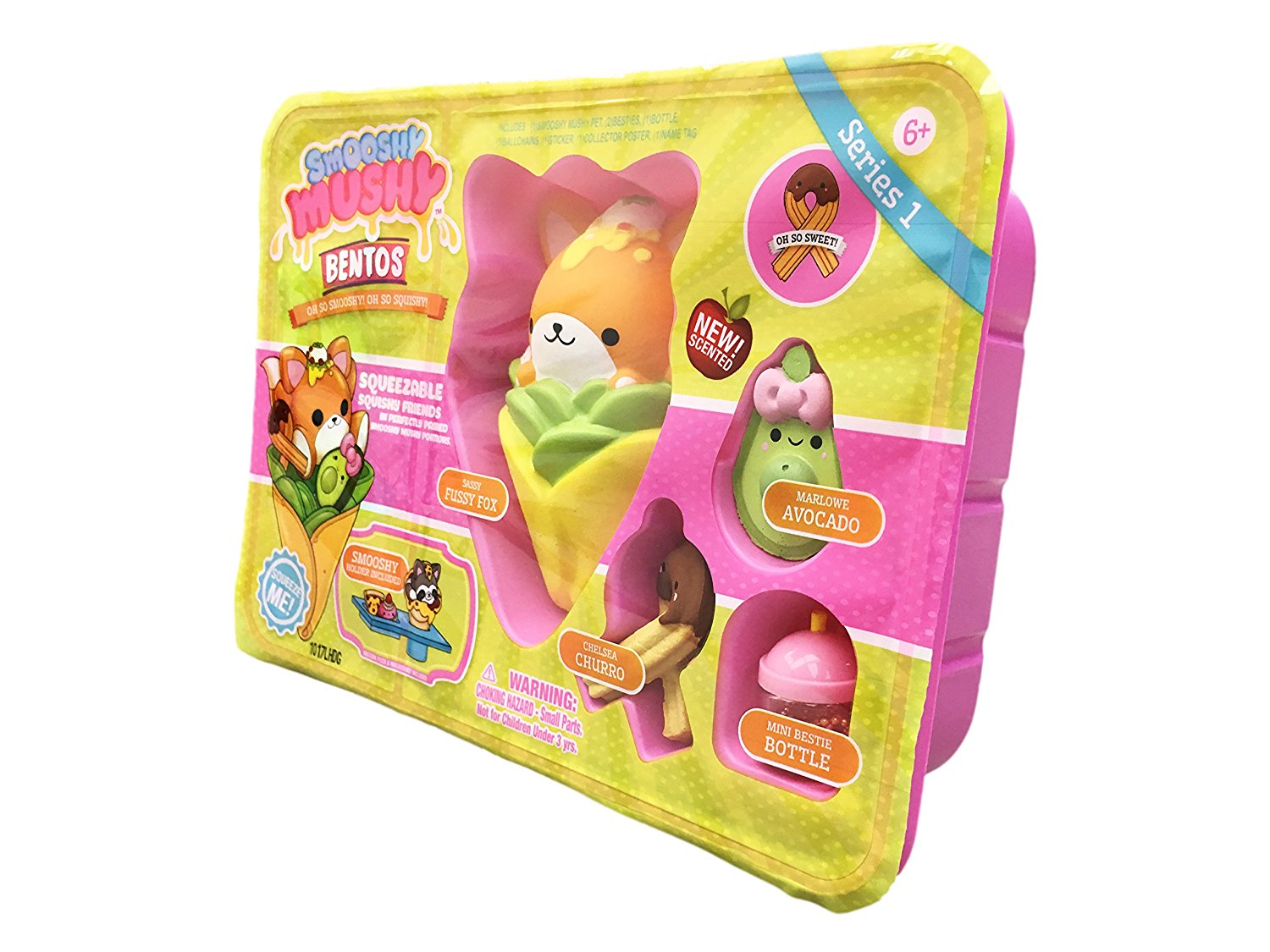 Bento Box Collectible Figure, Soft slow rise PU foam makes these irresistible to smoosh over \u0026 over again By Smooshy Mushy - Walmart.com - Walmart.com