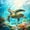 Sea Turtle 01, variant on Manfei 3D Turtle Queen Comforter Set for Kids Boys and Girls, Beach Wave Bedding Comforter Set, Reversible 3pcs, 1 Comforter and 2 Pillowcases