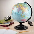thumbnail image 2 of Replogle Globe - Educational Raised Political Relief & Mountains Ranges, Showcases Ocean Currents with 2023 Country Lines - Perfect for a Classroom, Home or Office - 12” Blue Ocean Globe & Black Base, 2 of 3