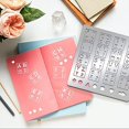 thumbnail image 5 of 1pc Alphabet Number Stainless Steel Stencil Template Symbol Metal Journal Stencils Templates Tool, 5 of 9