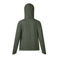 thumbnail image 4 of Kmdttou Men's Windproof Jacket Waterproof Lightweight Outdoors Raincoat Insulated Mountain jackets Army Green M, 4 of 6