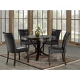 thumbnail image 2 of Topline Home Furnishings Guéridon Espresso tableu, 2 of 3