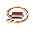 thumbnail image 1 of Medidor de Voltaje Btafrte DC 0-100V 3 cables Mini pantalla LED rojo, 1 of 6