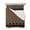 Brown, variant on Red Black Plaid Full Size Down Alternative Comforter, Lightweight Comforter Quilt Bedding Set with Pillow Shams Country Vintage Star Abstract Gingham All Seasons Bed Comforter Duvet Insert 78"x90"