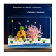 thumbnail image 4 of 20 Pcs Acuario Pecera Planta Artificiales Y Resina Decorativo  Malubero Multicolor, 4 of 5