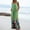 Army Green women's jumpsuit, variant on Dyegold Jumpsuits for Women Casual, Womens Jumpsuits Casual Floral Print Boho Wild Leg Overalls Long Pants Summer Stretch Sleeveless Square Neck Rompers