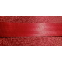 MTP 2" x 5 Yards Seat-Belt Burgundy Polyester Webbing Strap Repair 3 Panel 2500 lbs Heavy Duty Backpack